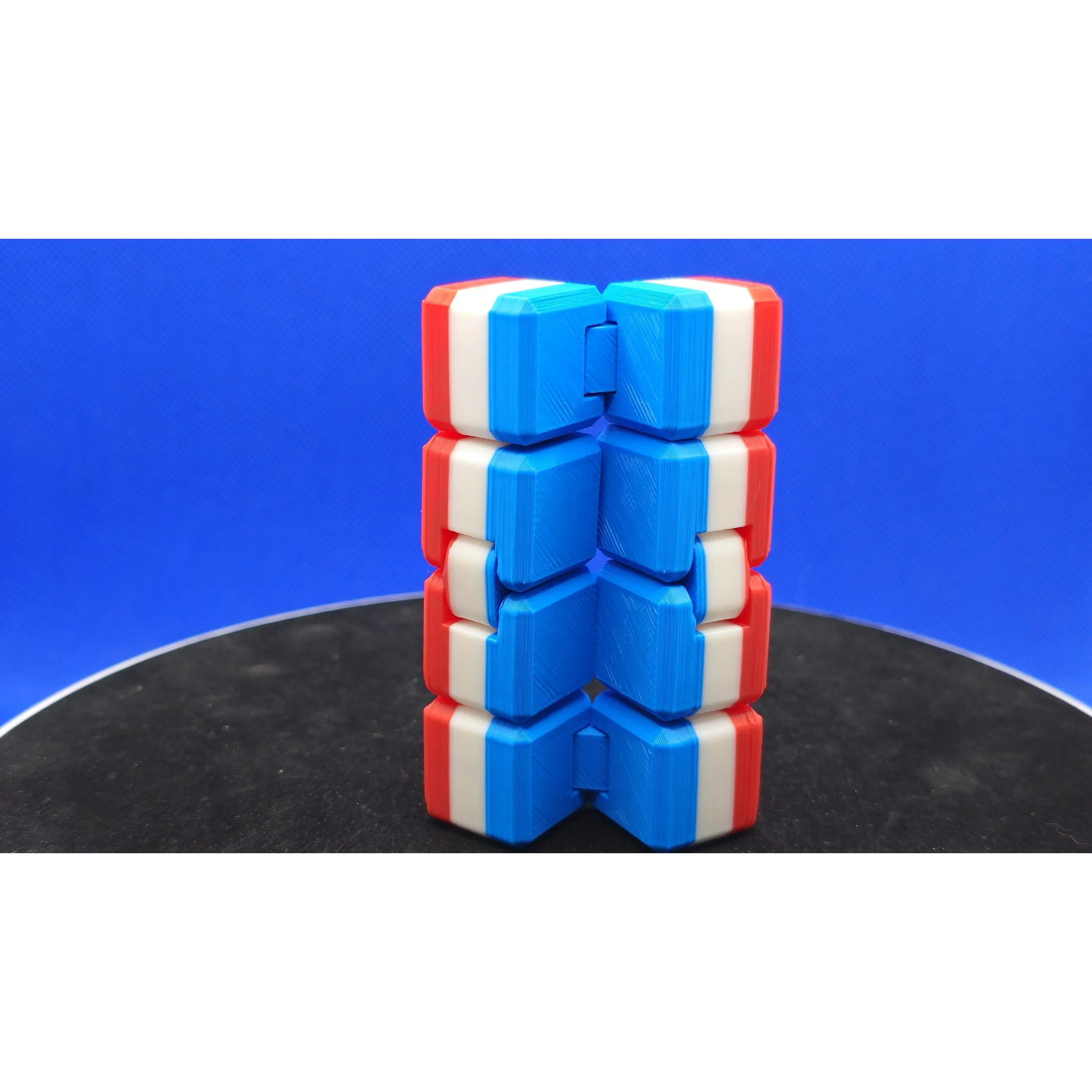 Red, White & Blue Infinity Cube – Fidget Toy