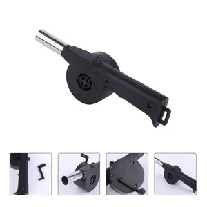 Hand Crank BBQ Air Blower Fan – Portable Barbecue Fire Starter Bellows for Grill, Camping & Picnic