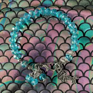 2-D mermaid bracelets Female Anniversary Birthday Daily