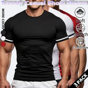 Men's high-elasticity fitness short-sleeved quick-drying coach uniform T-shirt, tight-fitting bodysuit, muscle-enhancing sports training clothing, shapewear, soft and breathable fabric. SpringStatements