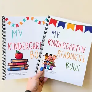 Kindergarten ready BUNDLE. Bundle of kindergarten learning book and kindergarten readiness book activity book.