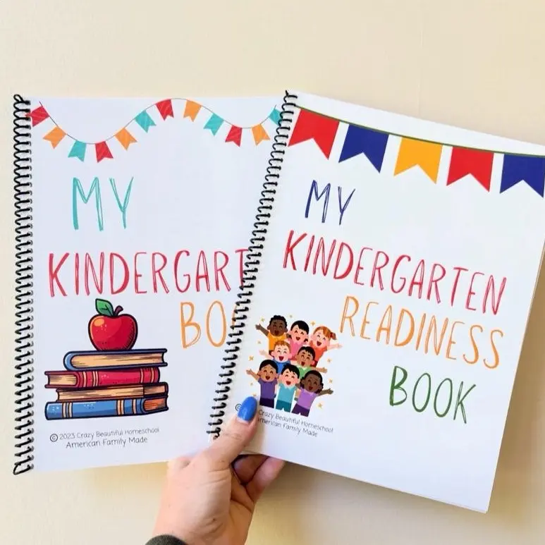 Kindergarten ready BUNDLE. Bundle of kindergarten learning book and kindergarten readiness book activity book.