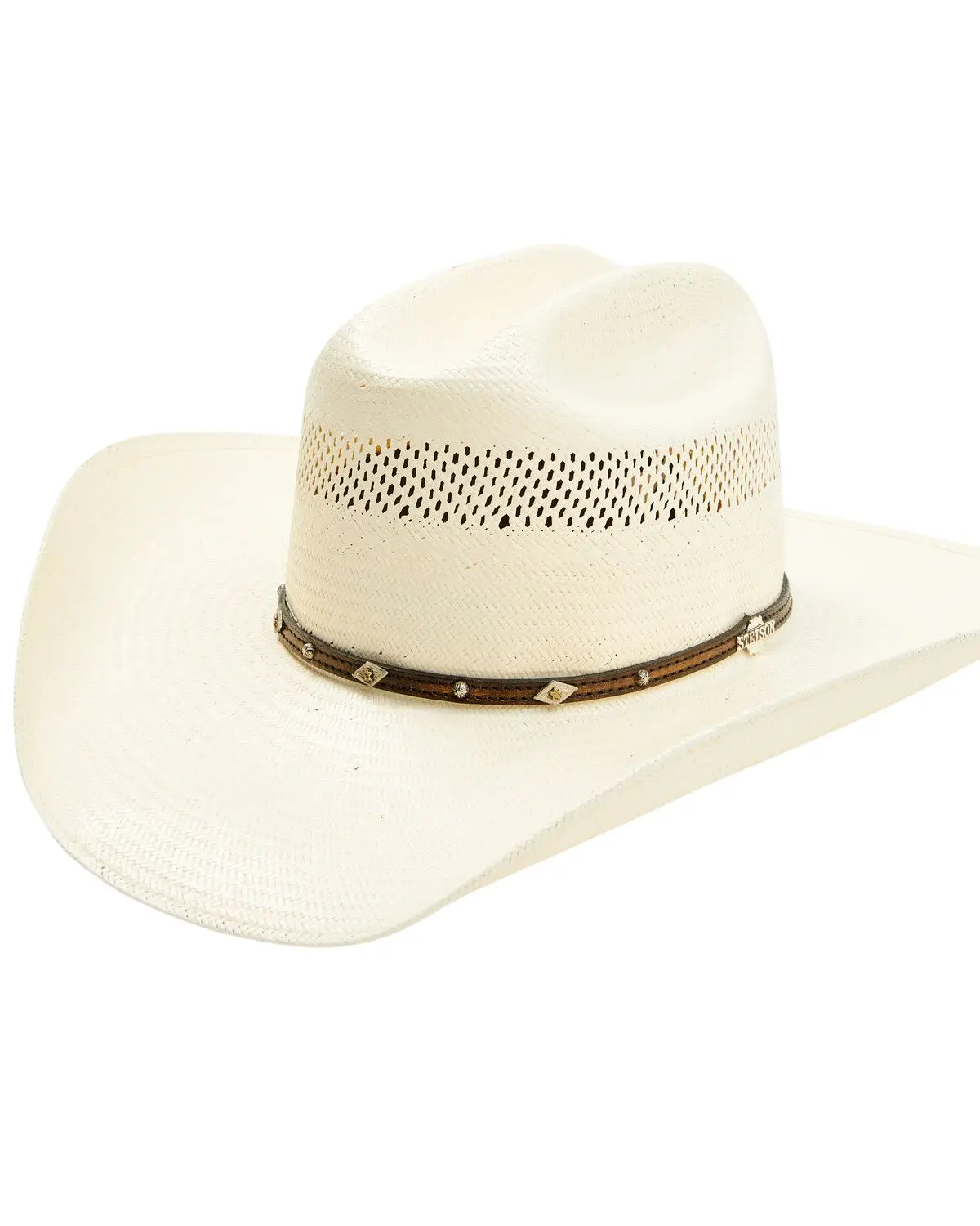 Stetson Unisex Lobo 10X Straw Cowboy Hat - Sslobo-3042 Stetson Unisex Lobo 10X Straw Cowboy Hat - Sslobo-3042