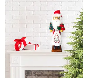 Santa's Workshop 14" Christmas Nutcracker