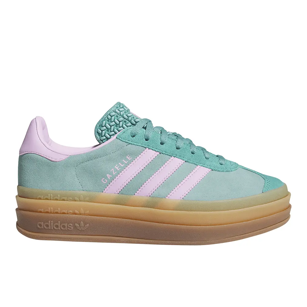 adidas Womens Gazelle Bold Sneakers Shoes Casual - Blue