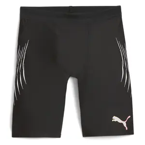 PUMA Mens Run Elite Reflective Short Athletic Casual  - Black