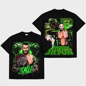 Randy Orton - The Viper Premium Cotton T-Shirt, Eddie Guerrero Graphic Tee, RKO shirt, The Apex Predator Vintage Tee, WWE Wrestling Graphic Tee for Fans, gift for WWE fans, Gift for Boyfriends