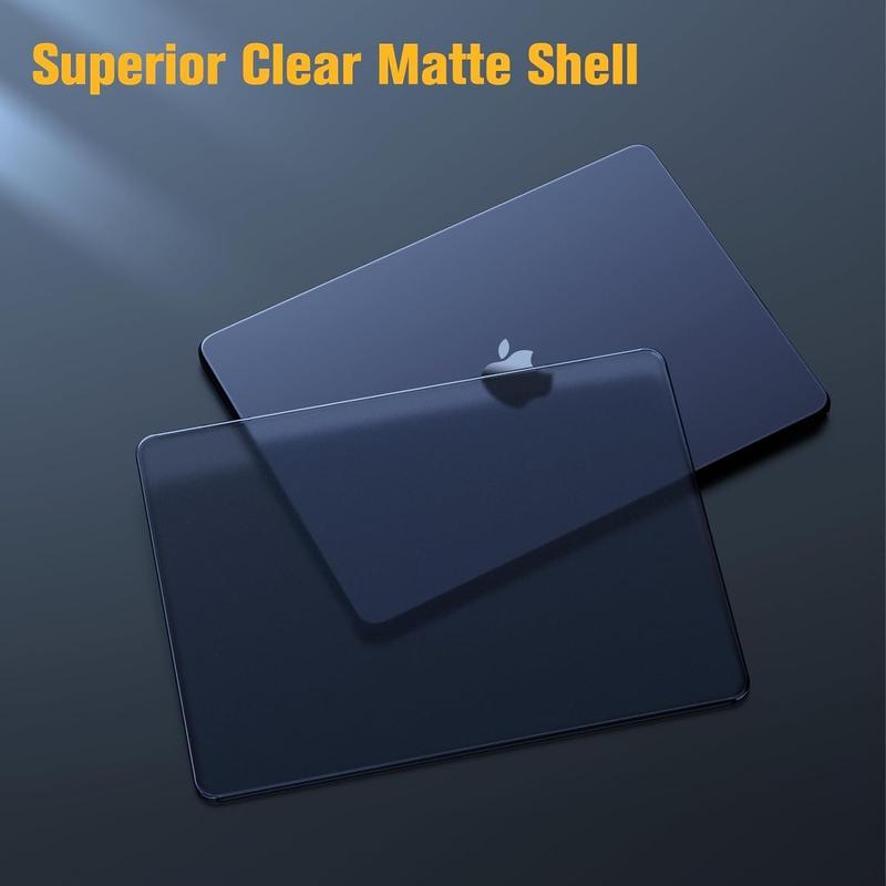 Fintie Slim Matte Case for MacBook Air 13.6 (M4/M3/M2 Chip, Model A3240/A3113/A2681), Premium Protective Cover for 13.6" MacBook Air, Laptop Casing