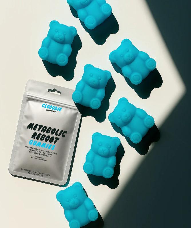 Clooudie California｜Metabolic Reboot Capsules｜Support Metabolism, Green Tea Extract, Vegan, 30 Capsules