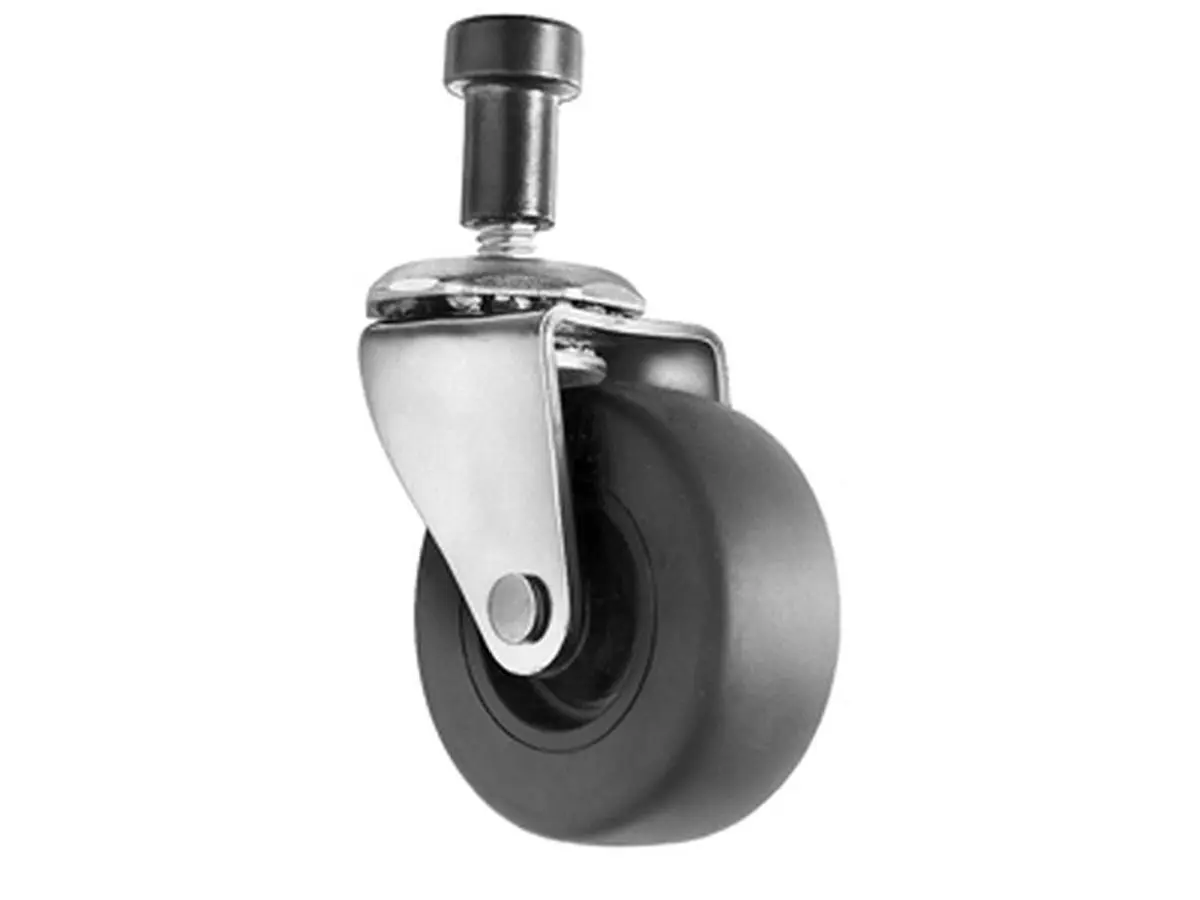 Lisle LS96422 Bolt-On Wheel for Plastic Creepers - Equipped with Cap Nut, Quiet Glide Function, Suitable for Rough Floors