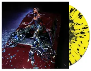 Kehlani - Crash - Black & Yellow Splatter Vinyl  [VINYL RECORD - LP] Black, Colored Vinyl, Yellow