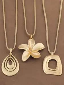 1pc Fashionable Silver Gold Color Hollow Open Square/Flower Shape Pendant Rope Necklace Adjustable Necklace For Women's Daily Wear 18"+2" Extend Chain