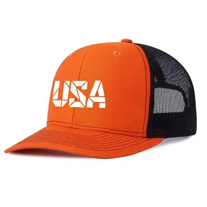 USA Personalized Creative Hip Hop HatUSA Side  American FlagBaseball Hat Street Fashion SkateboardingHat Outdoor Leisure Sports Sunshade HatDaily Life Commuter Decorative Hat MaleFemale Same Style