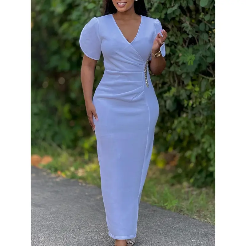 pink floral bodycon dress Blush Pink Floral Bodycon Off the Shoulder Midi Mother of the Bride Dress main image 1
