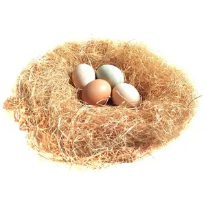 100g/3.5oz Natural Grass Nesting Pads for Chicken Hens Birds Nest Bedding