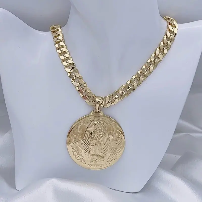 Rodriguezjewelry # 4205 Necklace (10mm) # 3728 Pendant