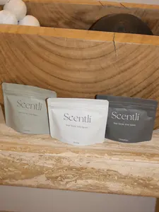 Scentlí Essentials - Four Premium Fragrance Tabs That Absorb & Release Your Signature Scent. Spray. Place. Done.