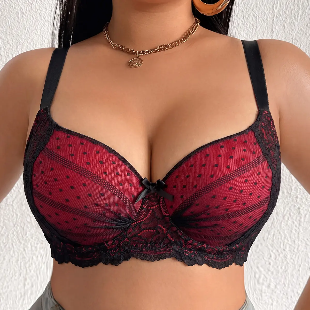 Mimilemon Women's Plus Size Lacy Full Coverage Minimizer Bra - 38C-48D, Underwire Support, Elegant, Comfortable, Everyday Wear, Elegance