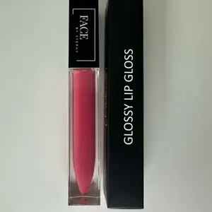 Gorgeous Lip Gloss - Pink Lipstick in Clear Tube with Black Box Packaging - Makeup