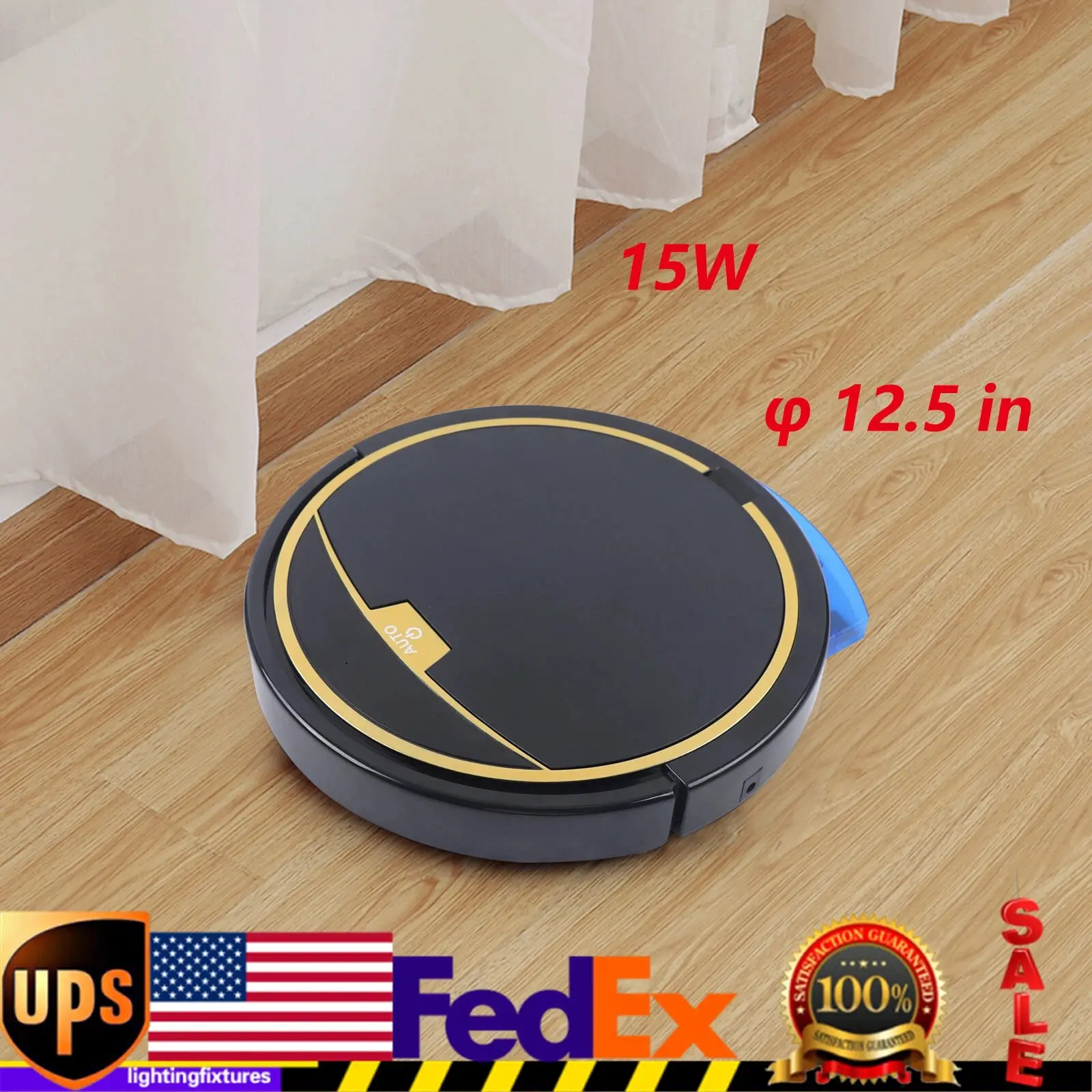 3-IN-1 Smart Robotic Vacuum Cleaner - 2800Pa Suction, Auto-Cleaning, Carpet & Hard Floor Sweeper and Mop