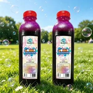 Bubble Concentrated Solution, Bubble Refill Solution for Kids Bubble Machine, Giant Bubble Wand, Bubble Blower, Birthday Party Favors