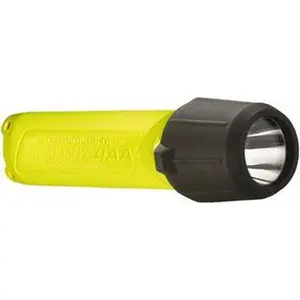 Streamlight LED Industrial Light - 300-Lumen Tactical Flashlight with Yellow Plastic Body, 4 AA Batteries Included (Model 68820)