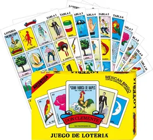 Juego de Loteria Autentica - Mexican Bingo  Game