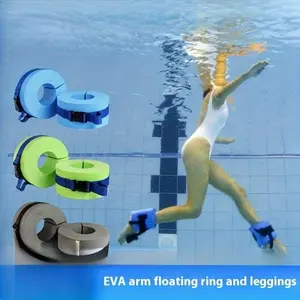 Adult Ankle or Arm Swimming Sleeve, Lightweight Eva Adjustable Resistance Band, Suitable for Legs, Wrist, Arms, Pool, Beach