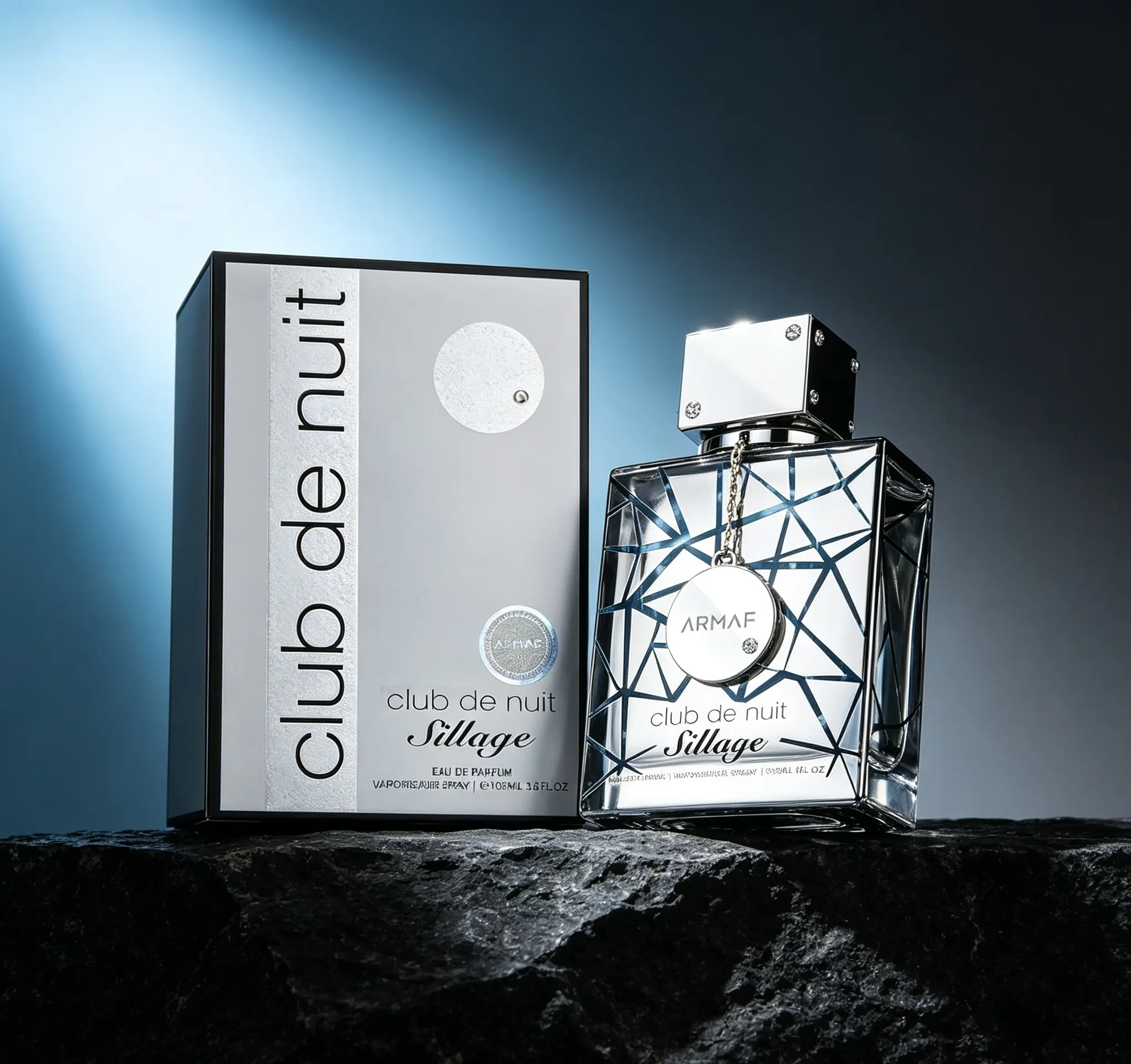 Armaf Club De Nuit Sillage Unisex EDP Spray Bottle, 105ml (3.6oz) - Musky Citrus Floral Woody Day Wear Fragrance