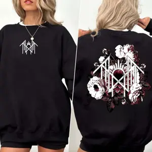 Sleep Token Flowers Red Logo Sweatshirt Hoodie T-Shirt, Sleep Token Tour 2025 Tee, New Song Concert Tour, Gift for Fan,  Even in Arcadia Band Merch, Metal Band Distro Graphic Tee