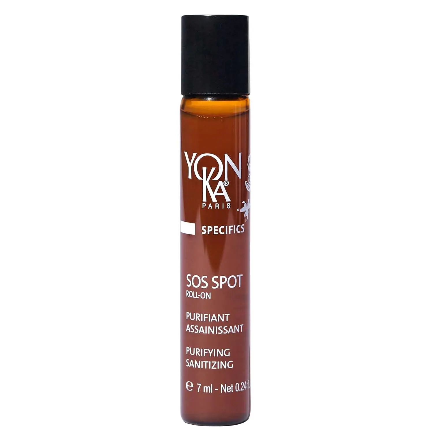 Yon-Ka SOS Spot Acne Treatment, Roll On Natural Lactic Acid to Clear Breakouts (7ml)
