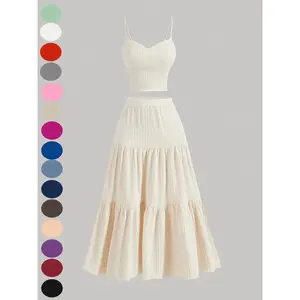 You have found the most elegant and versatile set for summer.   🤍  Perfect for beach weddings, brunch, or European summer adventuresRAIMENTRY