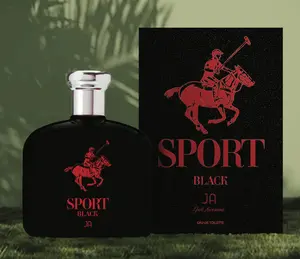 Sport Black by Just Awesome Eau De Toilette for Men – 3.4 oz / 100 ml – Long Lasting Fresh Scent