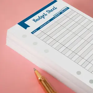 20pcs Expenses Tracker Budget Sheets, A6 Money Saving Wallet Inserts, Budget Envelopes, Money Envelopes, Budget Planner, Bill Organizer