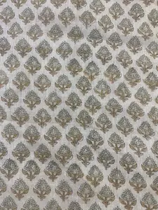Orla Hand Block Linen Fabric