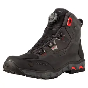 KLIM OUTLANDER GTX BOOT - ASPHALT - HIGH RISK RED