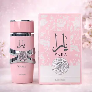 Lattafa Yara - Vanilla, Gourmand, Fruity, Floral - Eau de Parfum Long-Lasting Fragrance for Women, 3.40 Ounce / 100 ml
