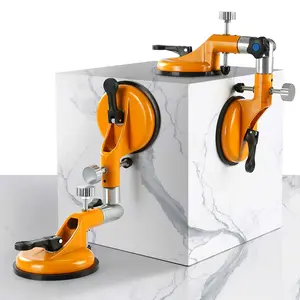 LOZLIN 2PCS 90°-270° Adjustable Suction Cup Alignment Jig - Seamless Splicing & Leveling Tool for Granite, Tile & Stone Countertops - Professional Grade Installation Kit Hardware