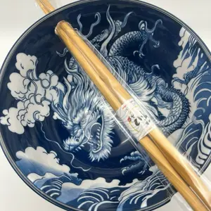 Ramen Bowl Box: Enjoy an authentic Japanese Dining experience with a Ramen Bowl, Ramen, and Chopsticks!!!