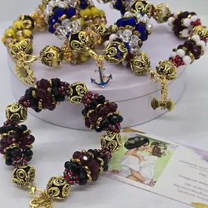 Pulsera Ilde tradicional para Orishas.