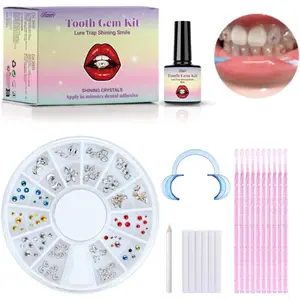 Tooth Gem Kit, DIY Crystals Jewelry Kit Teeth Gems Kit, 2026 New Professional Fashionable Y2k Tooth Gems Kit for Teeth, Teeth Jewelry Starter Kit