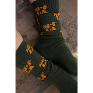 70's SRF Socks - Forest