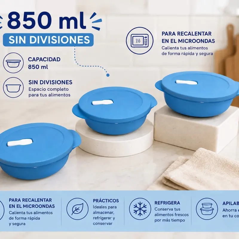 Paquete Microflash 850 ml (3pzs)