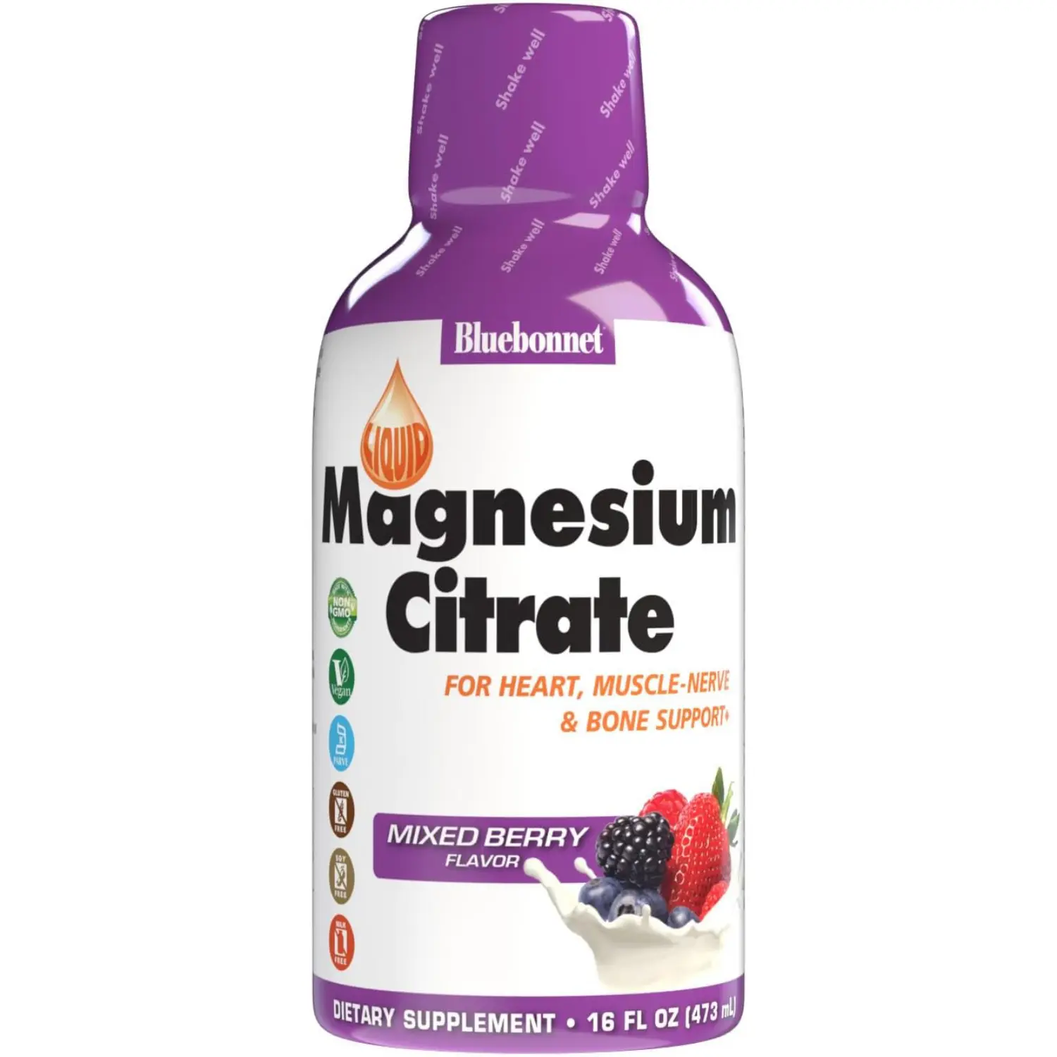 Magnesium Citrate 420mg Liquid Magnesium Supplement Sleep Support Muscle Support 16 Fl Oz