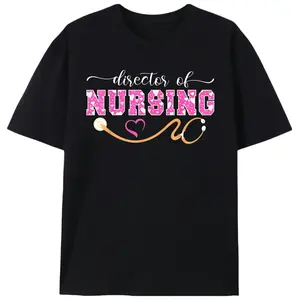 2025 Women's Fitted 100% Cotton Knit Printed Black Short Sleeve T-Shirt Top - Casual Sporty, Stylish, Comfortable, S-5XL, Affordable, High-Quality, Machine Washable, Round Neck Fabric, Shortsleeve