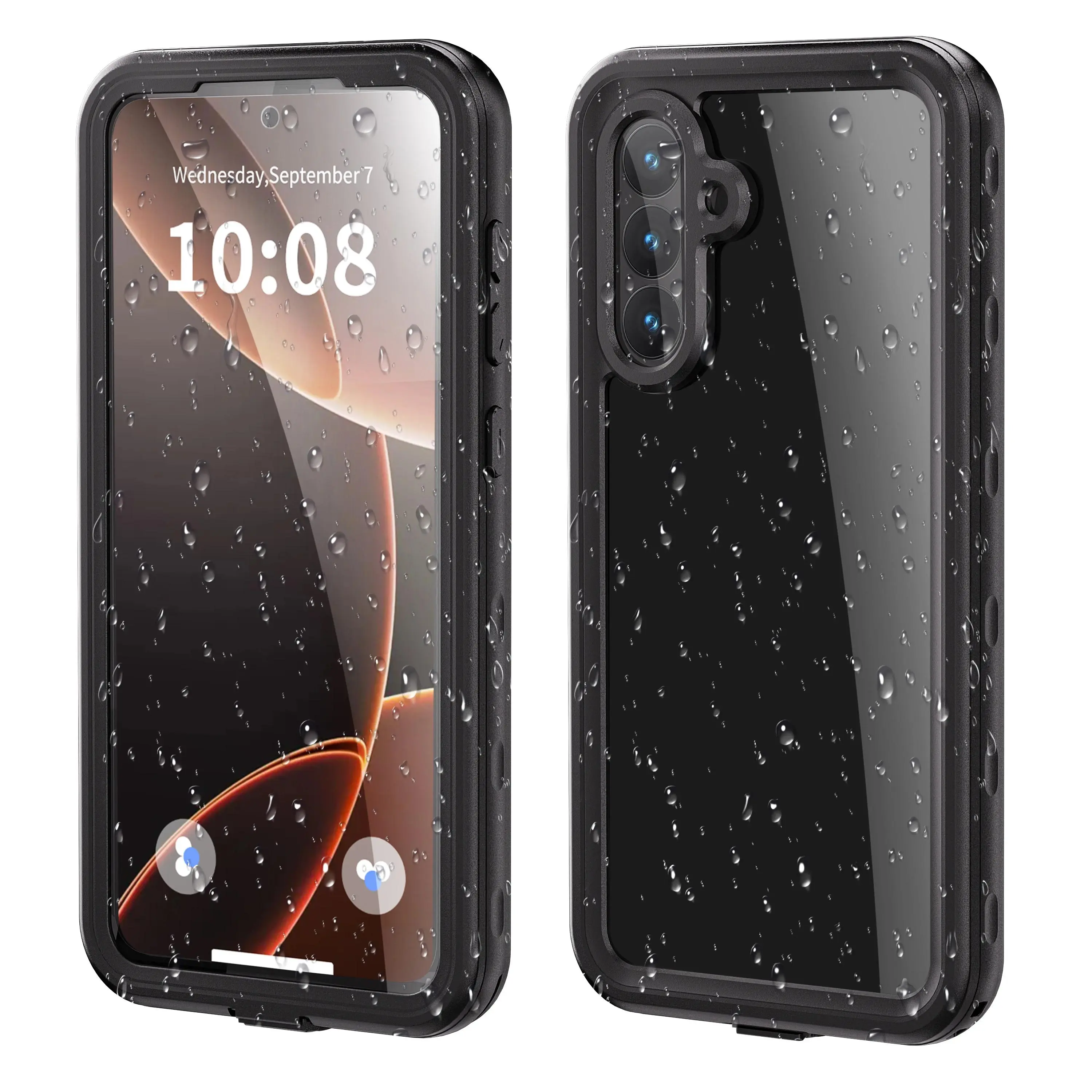 HAY Shellbox IP68 Waterproof Smartphone Casing - Full Body Protection for Samsung Galaxy A55, A56, A16, A54 Handheld Cellphone Devices, Ideal for Outdoor Swimming, Diving, Accessories