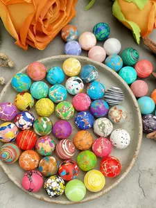 15pcs Turquoise Beads Mix Kit, DIY Jewelry Accessories, Christmas Gift for Friends and Family, Yoga Meditation, Multicolor Beads, Love Guardian Stone