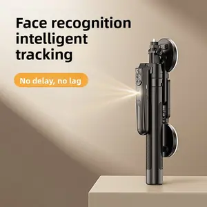 AI Tracking Gimbal Selfie Stick with Bluetooth Remote