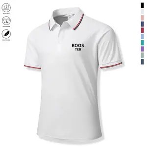 Men’s summer polo shirt, stylish printed design, comfortable golf shirt, men’s summer clothing | Gift for him