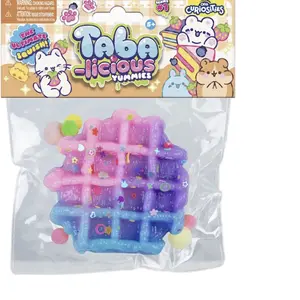 Taba-Licious Yummies Squeezable Toy 1PC Food Themed Colorful Designs for Collecting Gifting or Daily Fun Fun Squeeze Toy